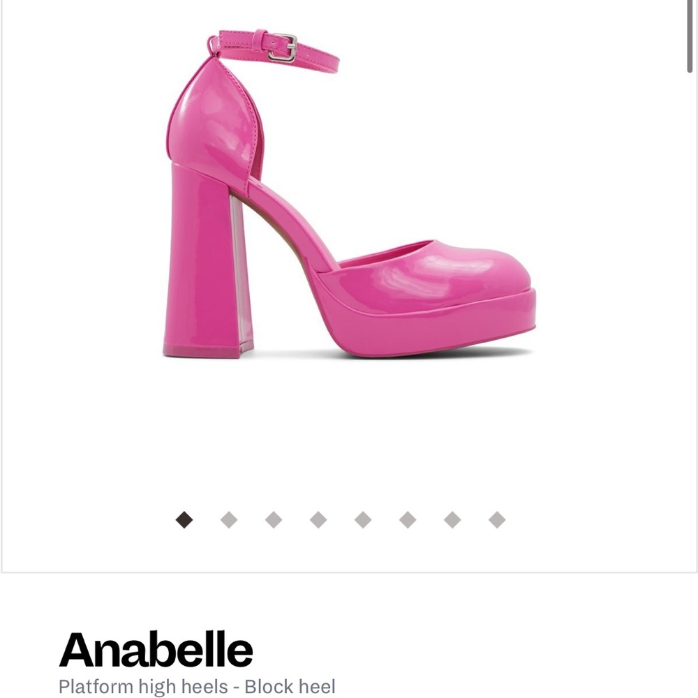 Call it Spring Barbie Pink Platform Heels size 9